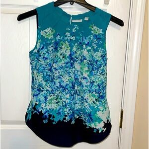 New York Company floral blouse small